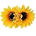 Patiky Sunflower Hair Clips for Women Girls Non Slip Alligator Clips Hairpin TS08 (2PCS New)