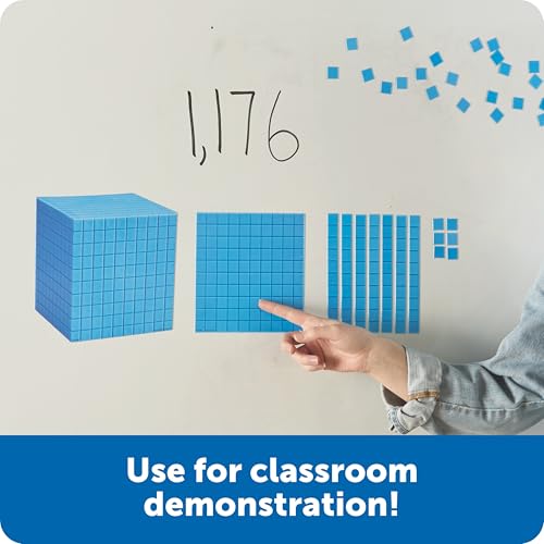 Kit de démonstration aimanté géant de Base 10 pour animer les cours de mathématiques - 5