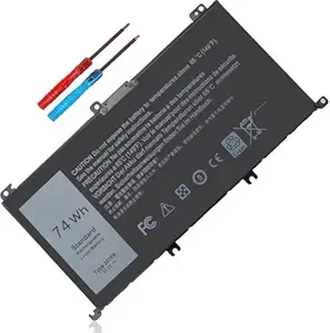 R & I 357F9 71JF4 0GFJ6 Laptop Battery Replacement for Dell Inspiron 15 7559 7557 7567 7566 7759 5577 5576 INS15PD-1548B 1548R 1748B 1848B 2548B 2748B 3948B Gaming Series Notebook