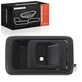 A-Premium Front or Rear Left Driver Side Interior Door Handle Compatible with Toyota Camry 1987-1991, Tacoma 2001-2004, 4Runner 1996-2002, Tercel 1991-1999, Black, Replace# 6920610070A