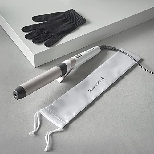 Remington Hydraluxe Curling Wand for Curls & Waves (32mm Barrel, Anti-Slip, Moisture Lock Ceramic Coating, Hydracare Setting at 185°C for Healthier Styling, Fast 30 Second Heat Up, 160°C-210°C) CI89H1 - Image 6