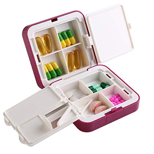 Tablettenteiler Fiir Kleine Tabletten Vierteln Tablettenschneider Mit Edelstahlklinge Pillenschneider Für Kleine Und Große Tabletten