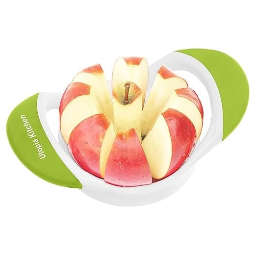 Utopia Kitchen Apple Slicer - Corer - Divider - Cutter - Wedger Tool - 430 Grade Stainless Steel - 100% Rust Resistant