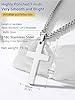 PROSTEEL Stainless Steel Cross Pendants 316L Stainless Steel Crucifix Necklace Chain Prayer Jewelry Cross Necklace #2