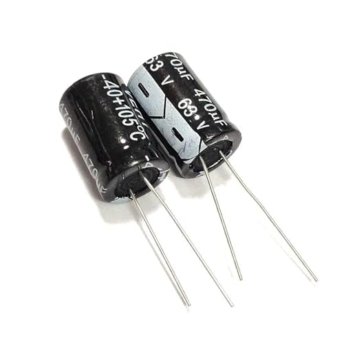 Condensateur 470uF 63V radial resout les pannes d'alimentation et sifflements 13x20mm