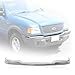 CarPartsDepot, 2WD Front Bumper Face Bar Chrome Steel w/o Brackets Replacement, 341-18318-10 FO1002369 1L5Z17757BA