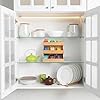 Relaxdays Scatola Porta Tè e Tisane, 160 Bustine, Organizer per vari