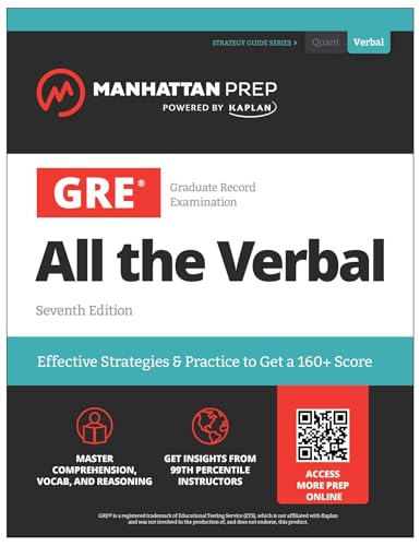 GRE All the Verbal (Manhattan Prep GRE Prep)
