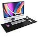 Produktbild CSL Tischunterlage Schreibtischunterlage 90 x 40cm - Premium PU-Leder Schreibunterlage - zusätzliche Anti Rutsch Beschichtung - wasserdicht - XXL Mauspad für Büro u Home Office 900x400 mm Schwarz