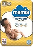Aldi Mamia Newborn Nappies Diaper for Babies Size 0 to 5 (Size 2 Pack of 1)