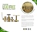1/4 Inch Compression Straight Needle Valve, Brass Lead-Free