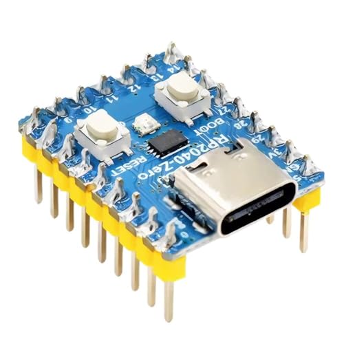 Geliştirme Kartı, RP2040-Zero Lehimli Raspberry Pi