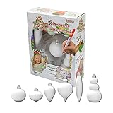 The Gift Box Ornament Decorator by Treemendous - 6 Count Variety Ornament Refill for Gift Box...