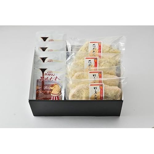 [ギフト]矢場とん ふるさとセット 自分好みで揚げるかつ ロース・ひれ・みそだれ・揚げ油入り[ふるさと寄附金限定]