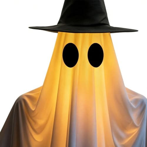 Fantasma iluminado de 6 pies con revestimiento refinado y gran resistencia externa 7