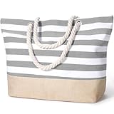 Januts Strandtasche Damen Groß Wasserdicht Badetasche Strandtasche mit...