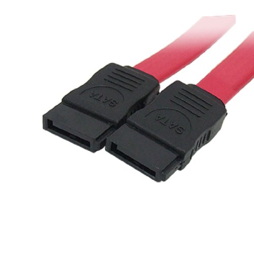 Cable de datos Serial ATA SATA 7 pines 18 pulgadas rojo