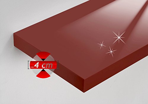 Couchtisch Coucho V2 2003-KF-RUG-ALG C | In Rot und Weiss | 60 x 45 x 60 cm | von Regalwelt - 2003-KF-RUG-ALG Couchtisch Coucho V2 2003-KF-RUG-ALG C | In Rot und Weiss | 60 x 45 x 60 cm | von Regalwelt