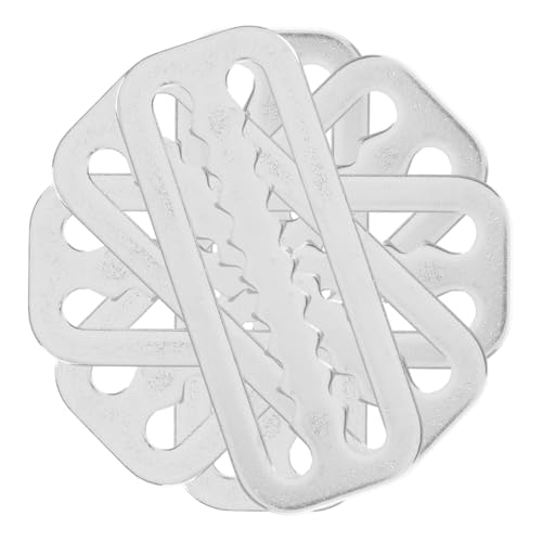 Gogogmee Dive Weights Belt Retainer Stainless Steel Webbing Belt Buckle Slide Keeper