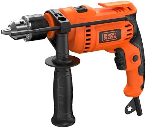 BLACK+DECKER Furadeira de Impacto 13mm, Potência 650W, com Acessó...