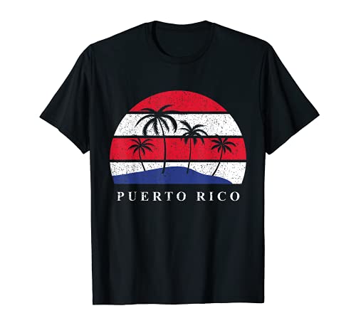 Puerto Rico Bandera Puertorriqueños Boricuas Camiseta