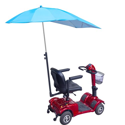 Sunshade Canopy for Mobility Scooters, Umbrella Canopy Awnings (Only Works with Scooters & Power Chairs Equipped with 1