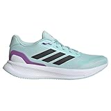 adidas Runfalcon 5 w, Zapatos Mujer, Semi Flash Aqua/Core Black/FTWR White, 40 EU
