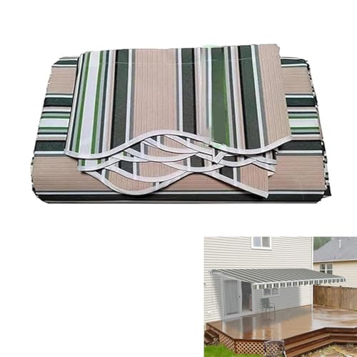 Toldo de repuesto para patio impermeable lona protectora de terraza gris 2