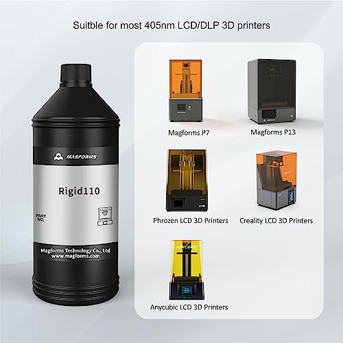 Image of 3 idea Imagine Create Print Magforms RC800 Resin 1kg-Orange red