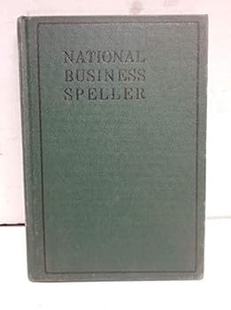 Hardcover National business speller, Book