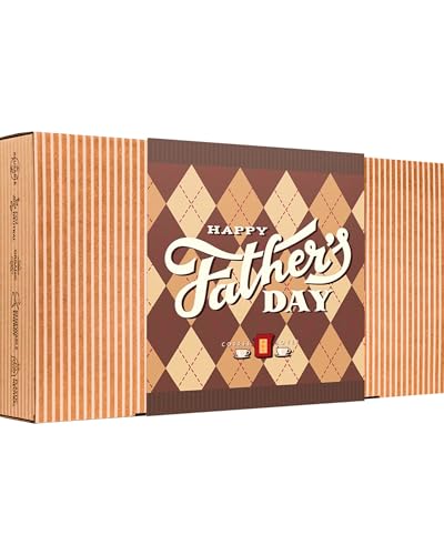 Fathers Day Gift Box for Coffee Lovers - 10 of The Worlds Finest Single Estate Specialty & Organic Coffees | Brew & Enjoy Anytime Anywhere | Hamper Style Letterbox Gift Idea for Dad & Husband