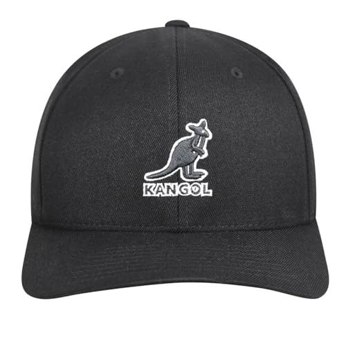 Gorra de béisbol Kangol 3D Wool Flexfit Negra L miniatura 2