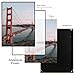 Frametory, 18x24 Aluminum Poster Frame, Black Metal Picture Frame with Real Glass, Wall Mount, for Photos, Art Prints, Puzzles, 1‑Pack