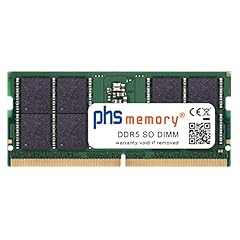 PHS-memory 64GB RAM modulo Compatibile con dell Alienware 16X Aurora AC16251 DDR5 SO DIMM 5600MHz PC5-44800S