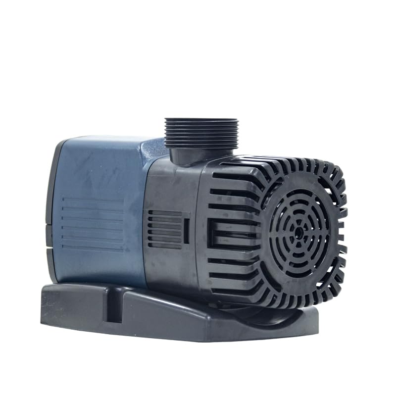 Bomba de Agua Sumergible frecuencia Variable, Bomba Acuario silenciosa Flujo Ajustable para Filtro circulación Estanque Peces Fácil de Limpiar(5000L/H)