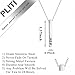 PLITI Numerical Love Gift 143 I Love You Necklace For Boyfriend & Girlfriend Couple Gift Jewelry (143 nec)