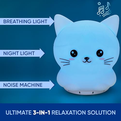 Rainlax JS-L8 Mindfulness 'Breathing Kitty' thumb #1