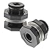 TOPPERFUN 1set Water Tank Connector Seal Gasket Easy Install -bulk Fitting for Rain and Aquariums and Sturdy Design for Household and Industrial Use