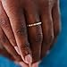 Dainty14k Gold Filled Rings For Women & Girls Thin Stacking Ring | Non-Tarnish Simple & Minimalist Gold Ring | Gold Band | Trendy Gifts for Mom, Sister, Friend (6)