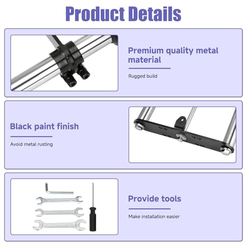 Image of Mini Bike Front Forks Suspension Kit Replacement for Monster Mega Moto 80cc 105cc Motovox MBX10 MBX11 Coleman CT100U Baja Doodlebug GMB100 TrailMaster Storm 200 Parts 7 /8 Handlebar