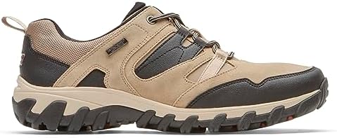 Rockport Men's CSP Low Tie Sneaker, Taupe, 15 | Image 3