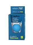 Andalou Naturals Instant Clarity Argan Oil & Blue Clay Mask Pod, Single Face Mask, 0.28 Ounce (Pack of 6)