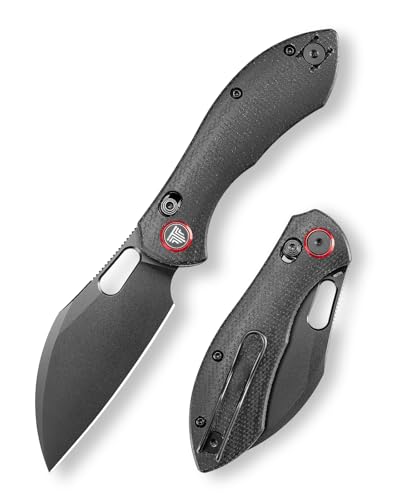 TRIVISA Pocket Knife-Batwing-BM/S, 2.99' Blade Folding Knife for Outdoor
