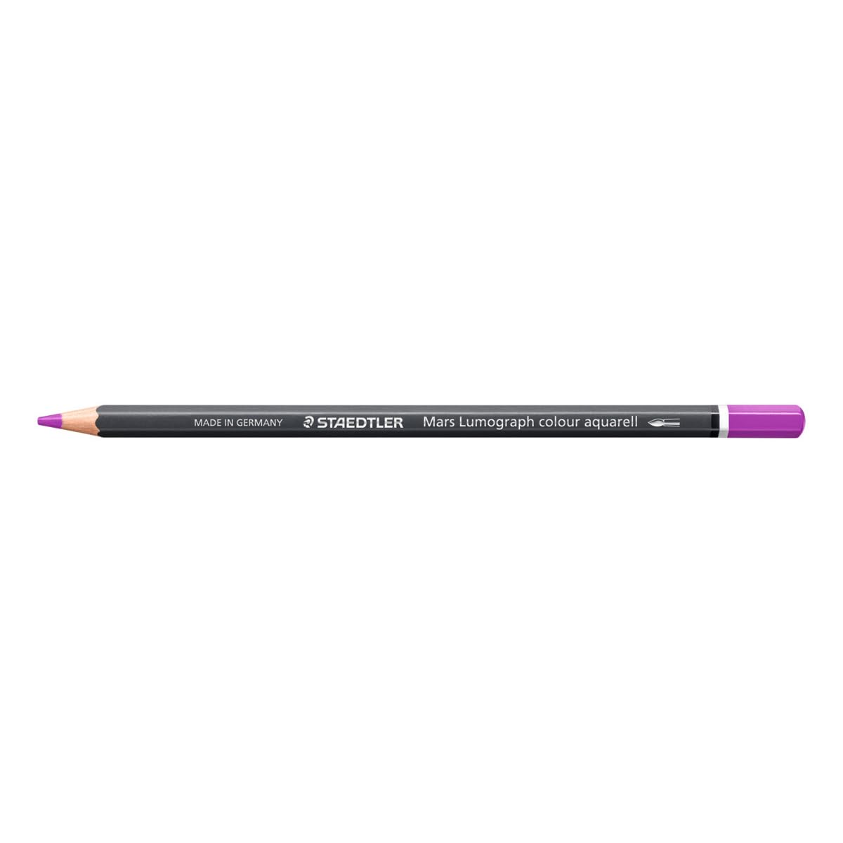 STAEDTLER Watercolour Pencil - Lilac - Mars Lumograph Colour Aquarell - Pack of 6, 104-602