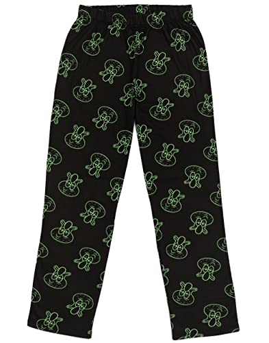 SpongeBob SquarePants Mens Pajamas Adults Squidward PJS4