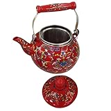 Handliche – der ausguss ist breit und durchdacht gestaltet, um sicherzustellen, dass das wasser gleichmäßig herauskommt, wasserkocher