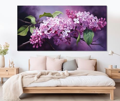 Impressions de fleurs 40 x 80 cm pour raviver un mur blanc