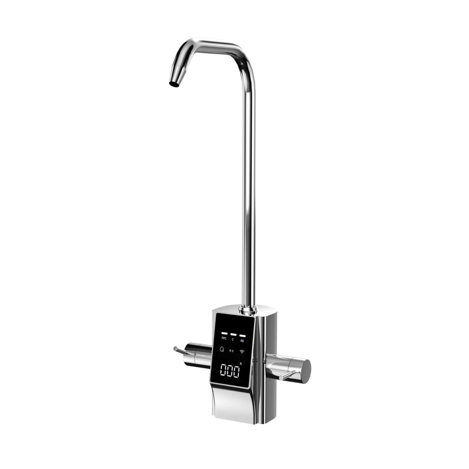 Rubinetto filtro acqua digitale Smart TDS, rubinetto da cucina in acciaio inossidabile 304,Controllo del flusso(Smart Single Out)