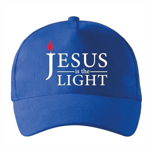 Casquette Jesus Christ is The Light pour porter l'amour de Dieu