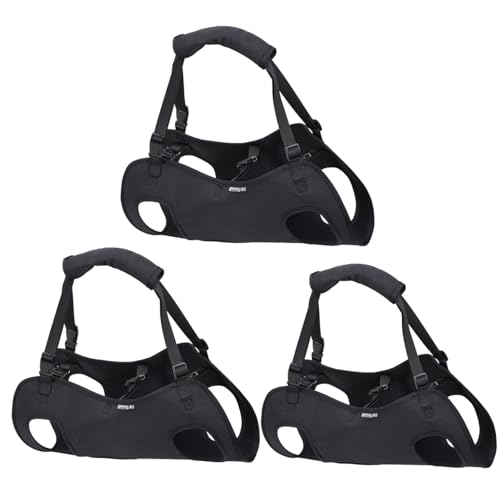Sangle de transport pour chien de rééducation : harnais de levage ventral réglable